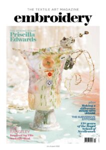 Embroidery Magazine – July-August 2022