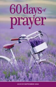 60 Days of Prayer – August-September 2022