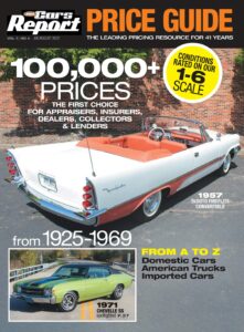 Old Cars Report Price Guide – July-August 2022