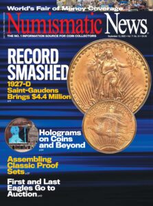 Numismatic News – 02 September 2022