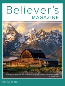 Believer’s Magazine – November 2022