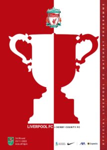 Liverpool FC Programmes – Liverpool FC vs Derby County CC -…