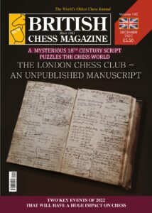 British Chess Magazine – December 2022