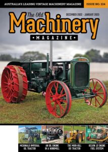 The Old Machinery Magazine – Issue 224 – December 2022 – Ja…