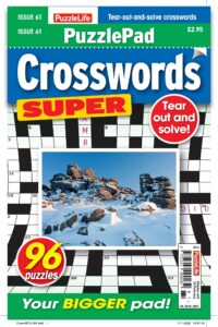 PuzzleLife PuzzlePad Crosswords Super – Issue 61 2023