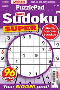 PuzzleLife PuzzlePad Sudoku Super – 23 February 2023