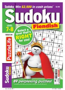 PuzzleLife Sudoku Fiendish – issue 84, 2023