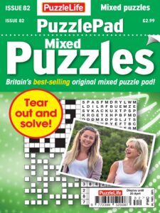 PuzzleLife PuzzlePad Puzzles – Issue 82, 2023