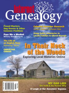 Internet Genealogy – February-March 2023