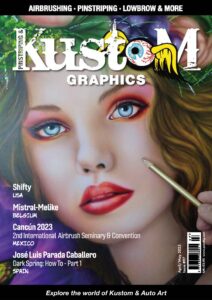 Pinstriping & Kustom Graphics English Edition – April-May 2023