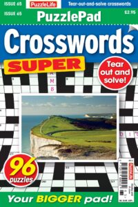 PuzzleLife PuzzlePad Crosswords Super – Issue 65, 2023