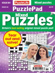 PuzzleLife PuzzlePad Puzzles – Issue 84, 2023