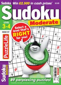 PuzzleLife Sudoku Moderate – May 2023