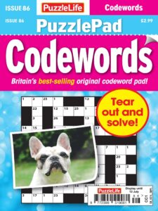 PuzzleLife PuzzlePad Codewords – 15 June 2023