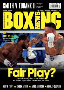 Boxing News – 31 August 2023