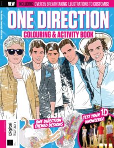 One Direction – Colouring & Activity Book, 1st Edition, 2023
