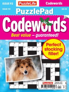 PuzzleLife PuzzlePad Codewords – November 2023