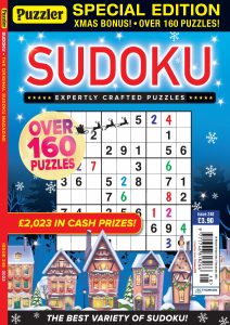 Puzzler Sudoku – Issue 248 – November 2023