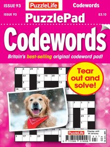 PuzzleLife PuzzlePad Codewords – December 2023