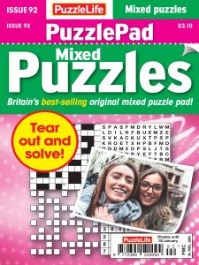 PuzzleLife PuzzlePad Puzzles – December 2023