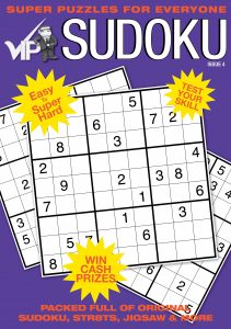 VIP Sudoku – Issue 4 –  December 2023