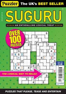Puzzler Suguru – Issue 124 – 24 January 2024