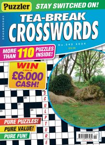 Puzzler Tea-Break Crosswords – Issue 342 – January 2024