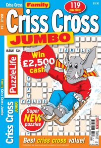 Family Criss Cross Jumbo – Issue 134  February 2024
