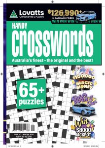 Lovatts Handy Crosswords – Issue 143 – 26 February 2024