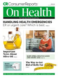 Consumer Reports on Health – April 2024