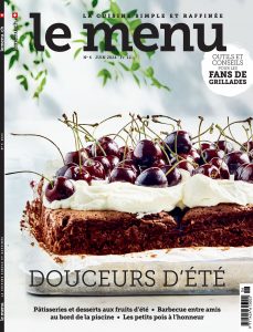 le menu Édition française – Juin 2024[p]