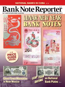 Bank Note Reporter – February 1, 2025