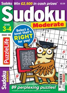 PuzzleLife Sudoku Moderate – February 2025